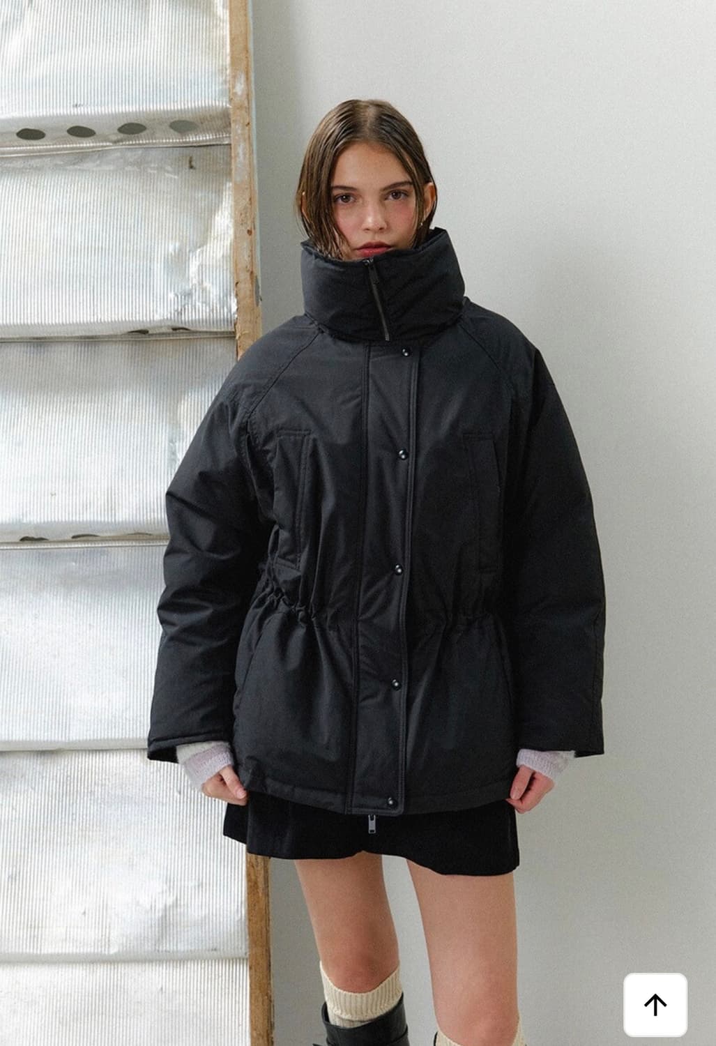 새상품)온앤온 구스다운 패딩 상품이미지3