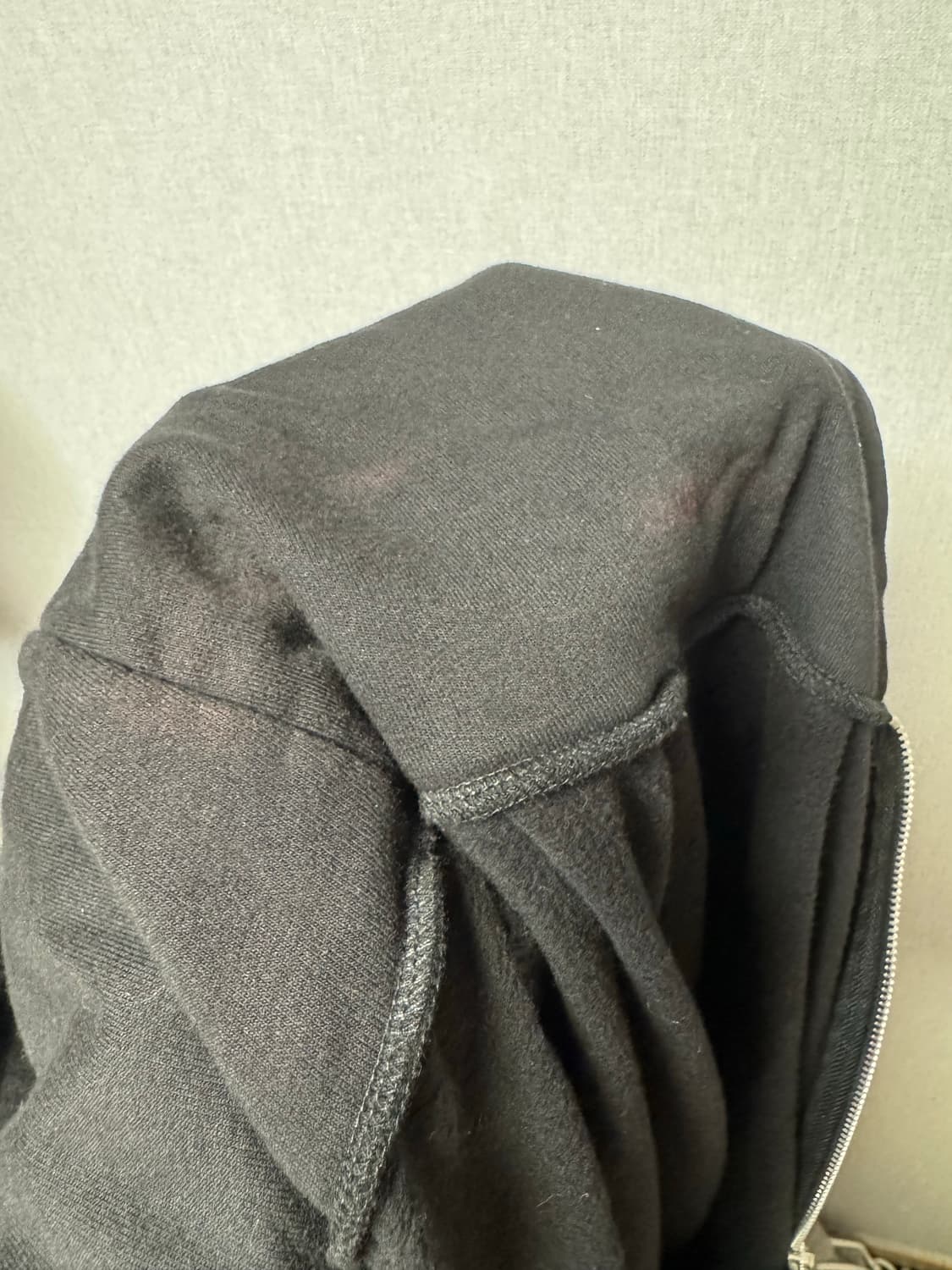 크롬하츠 홀스슈 플로랄 플리스 집업 블랙 xxl 상품이미지5