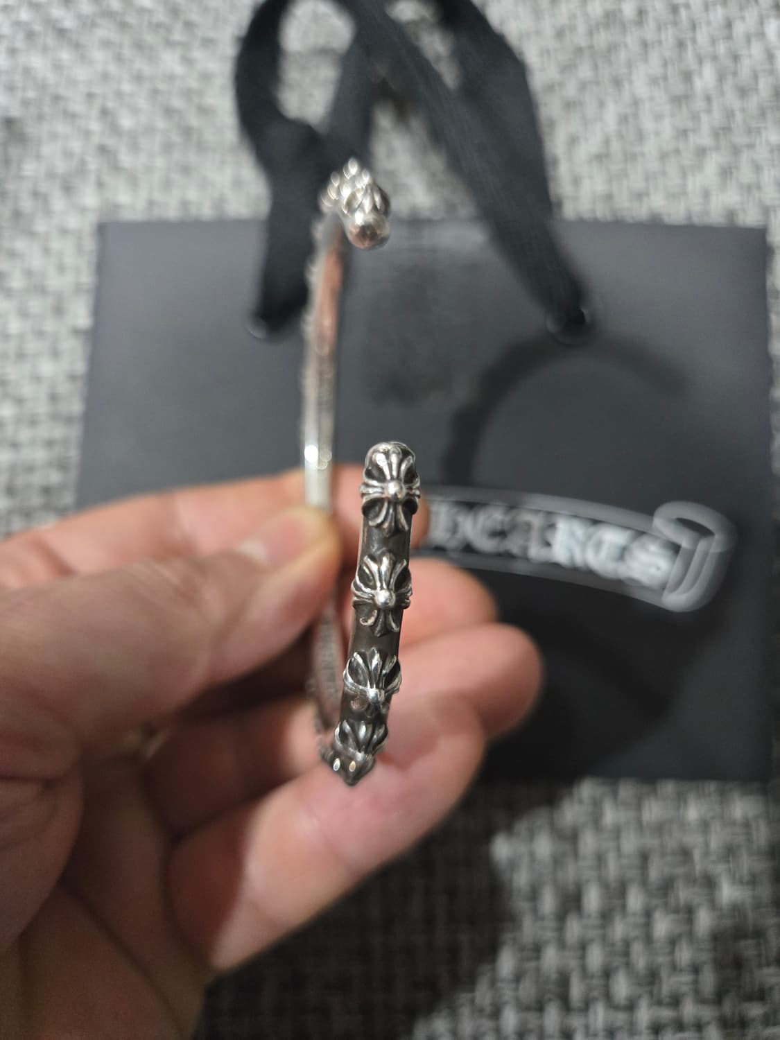 크롬하츠 타이니 멀티크로스 뱅글팔찌 상품이미지4