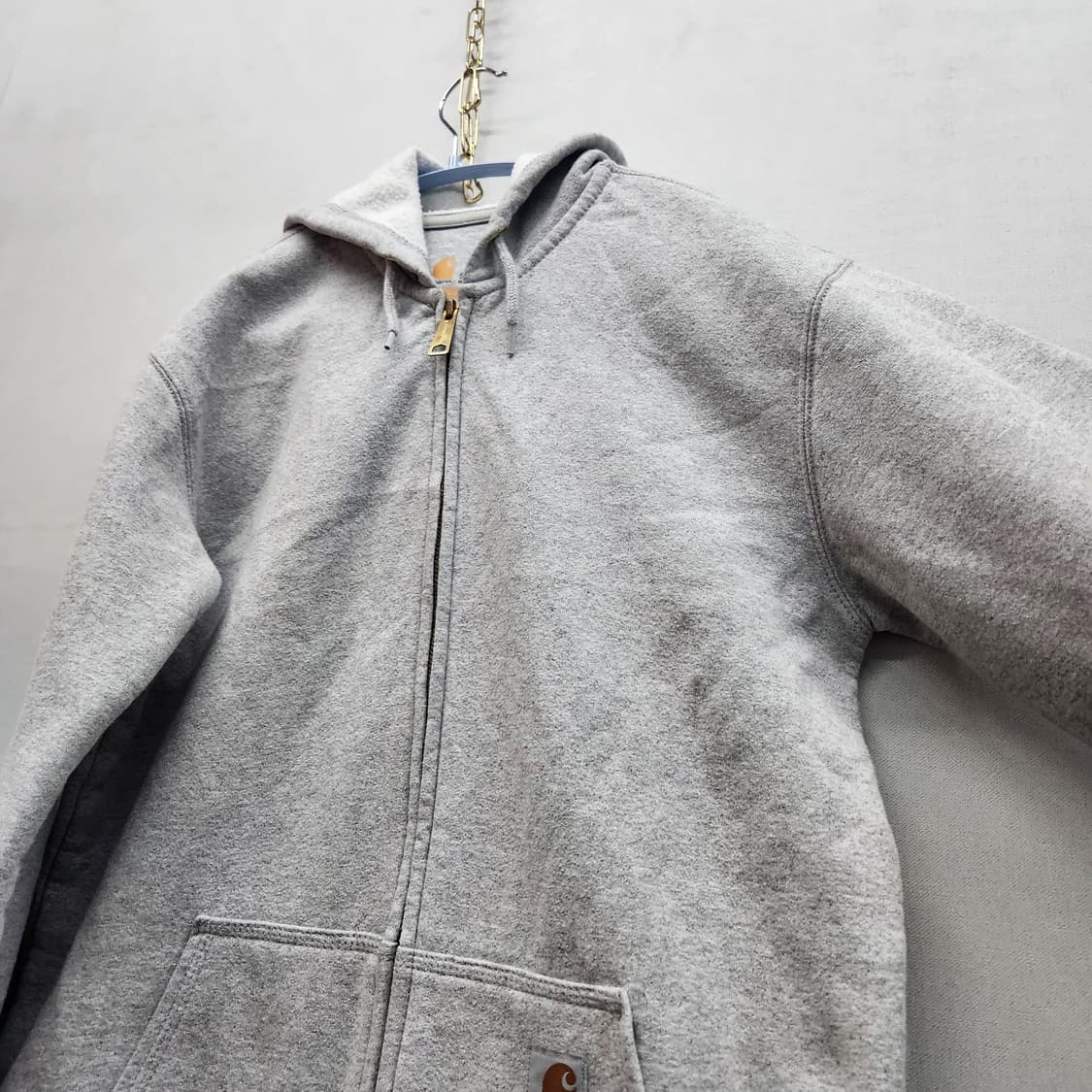 칼하트 써멀 로고 후드집업 S(L) 남여공용 상품이미지3