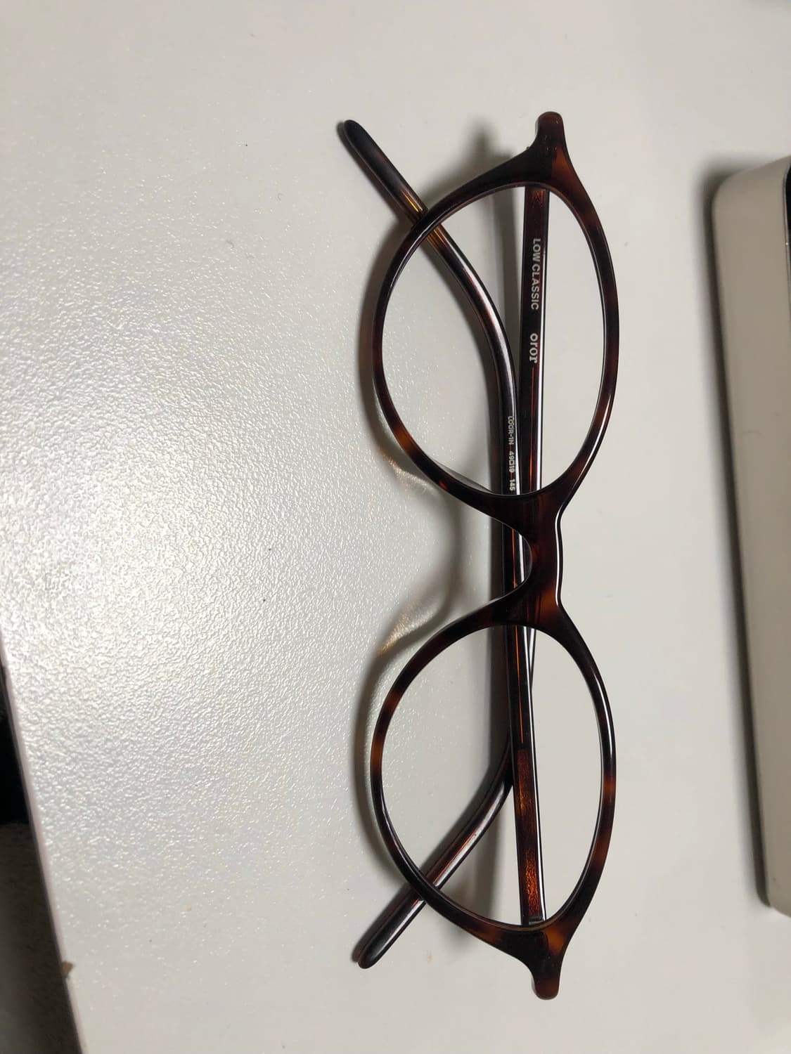 로우클래식 X 오르오르 안경 LOOR-1N Tortoise 상품이미지9