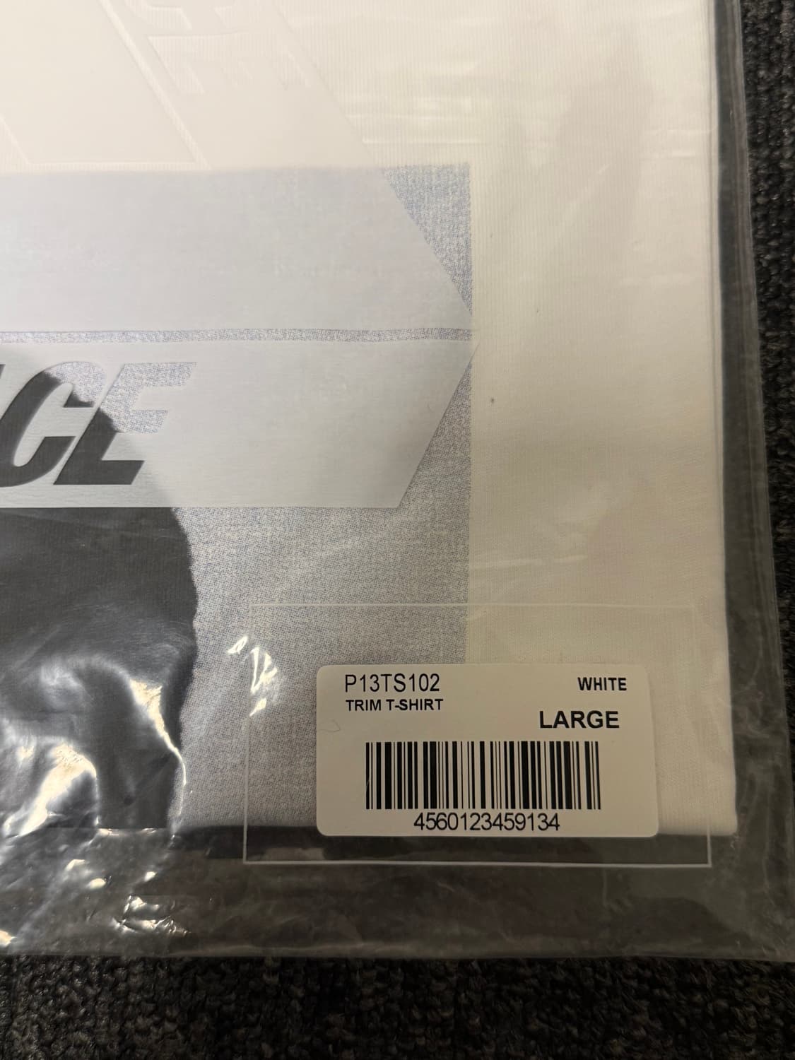 [L] 팔라스 트림 티셔츠 화이트 상품이미지2