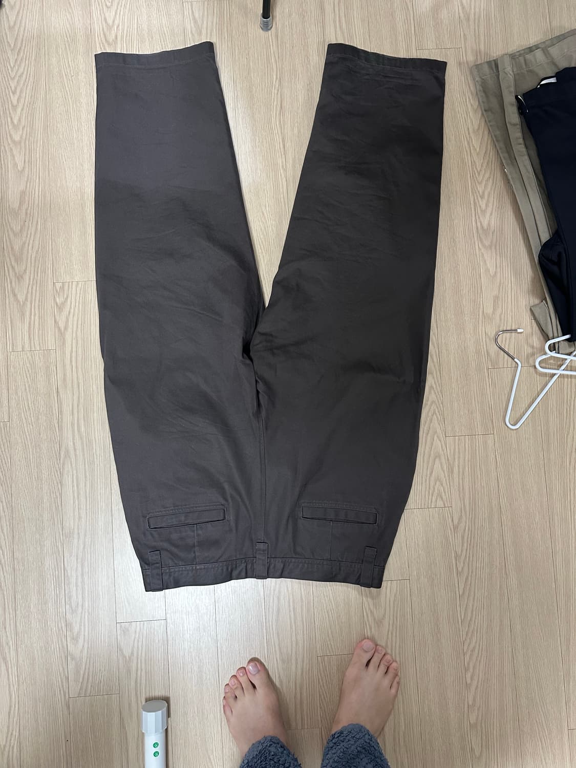 유니클로 와이드핏 치노팬츠 2컬러 상품이미지4