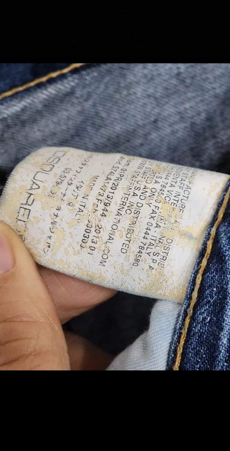 (30) 디스퀘어드 청바지 중청 S74LA1473 데님팬츠  상품이미지5