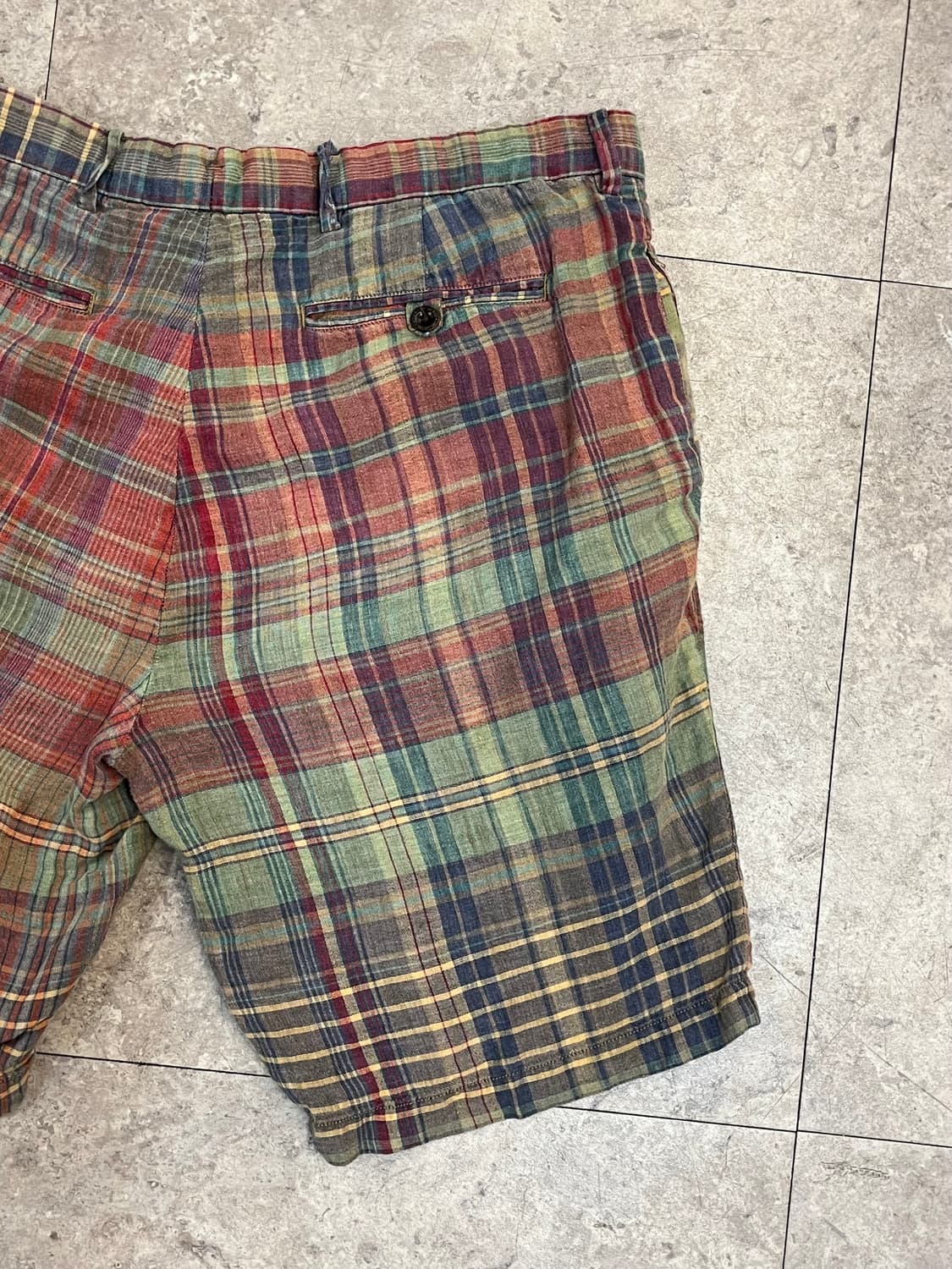 폴로 랄프로렌 체크 하프 팬츠 34 #csz3801 상품이미지8