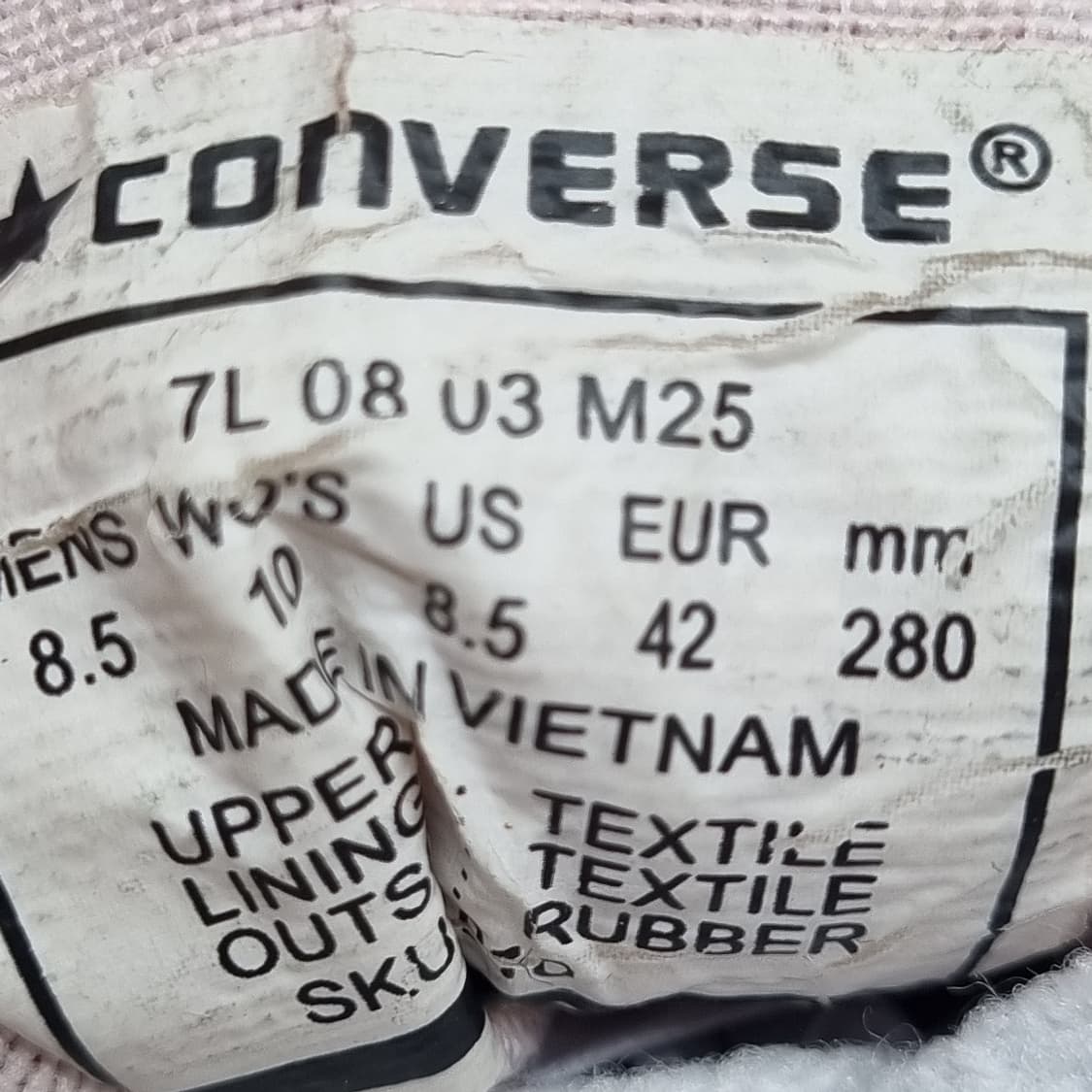 컨버스 척테일러 레드 남성하이탑 280 상품이미지6