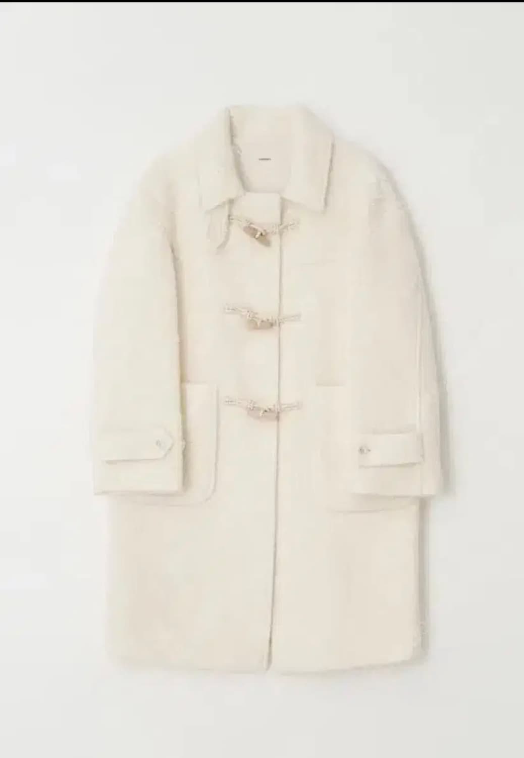 윤슬샵 모헤어 더플 코트 새상품 상품이미지1