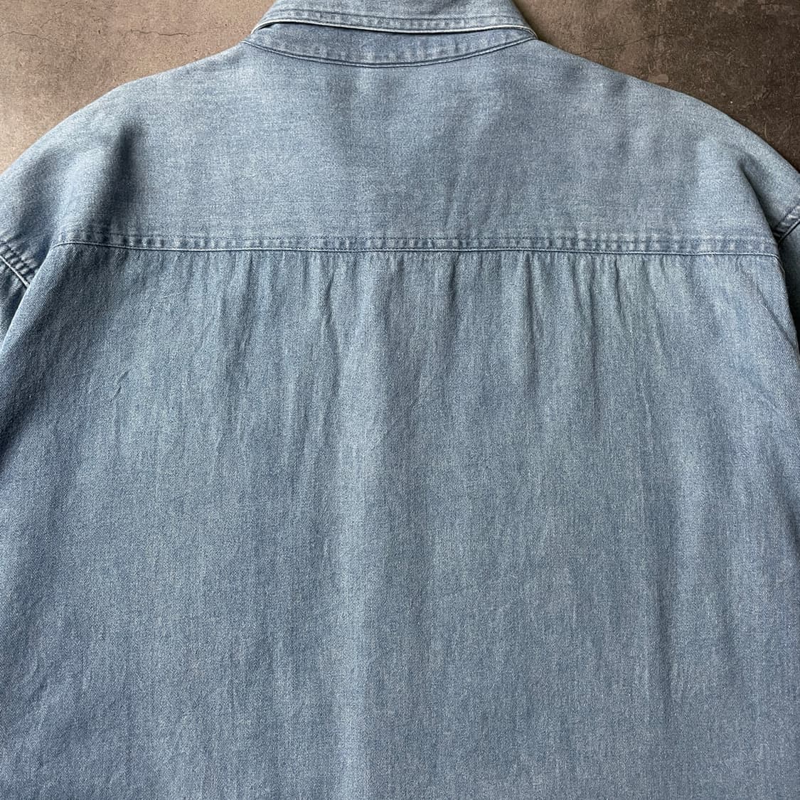 BAY CITY 빈티지 코튼 데님 셔츠 A00564 상품이미지8