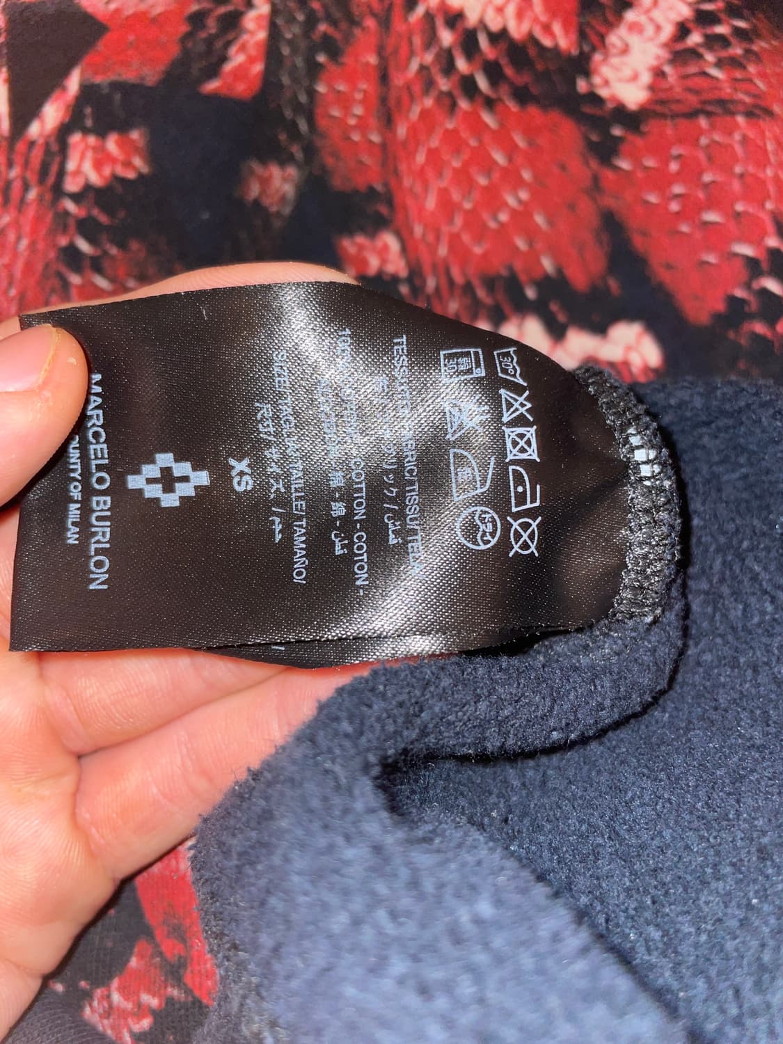 마르셀론 부를론 뱀 맨투맨  상품이미지4