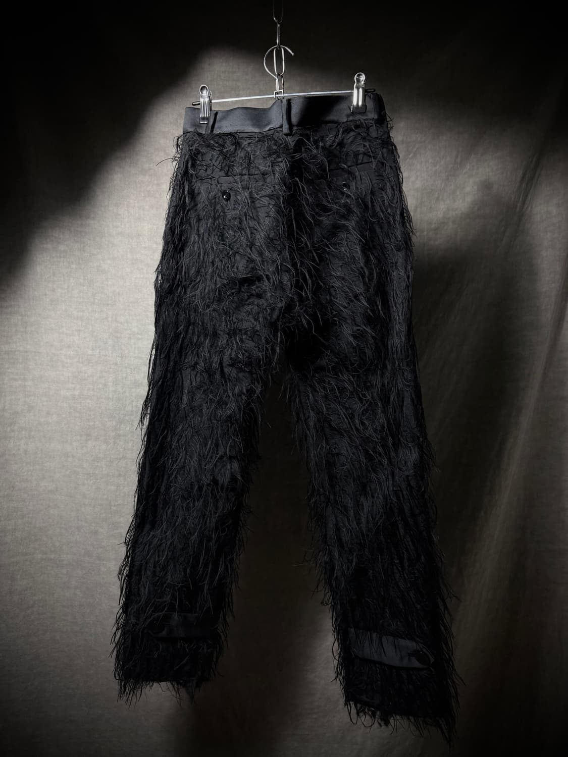 Sacai 22ss Faux Fur Textured Trousers  상품이미지4