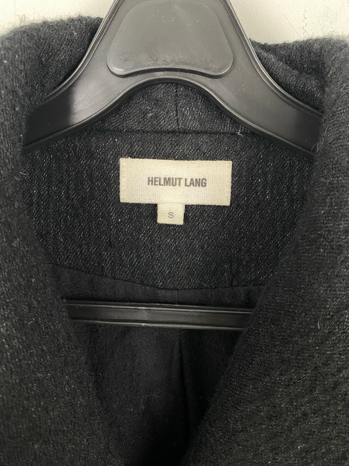 Helmut Lang 헬무트 랭 숄카라 레더 코트 자켓 S 상품이미지3