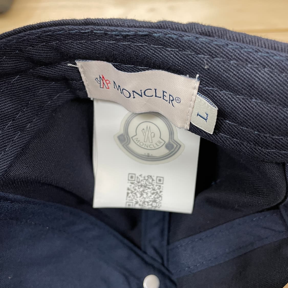 몽클레어 네이비 볼캡 L 상품이미지5