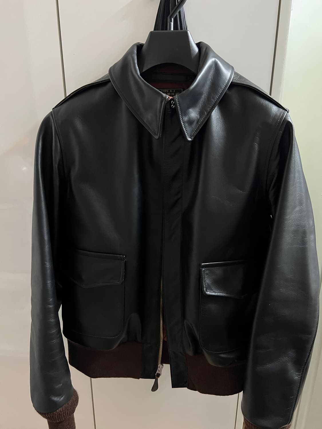 아카펠라클로딩 Lot.431 Type A-2자켓 스티어하이드 차심가죽 상품이미지1