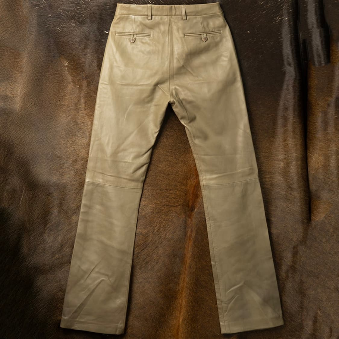 [28] 00s VERSACE 지아니 베르사체 램스킨 레더팬츠  상품이미지2