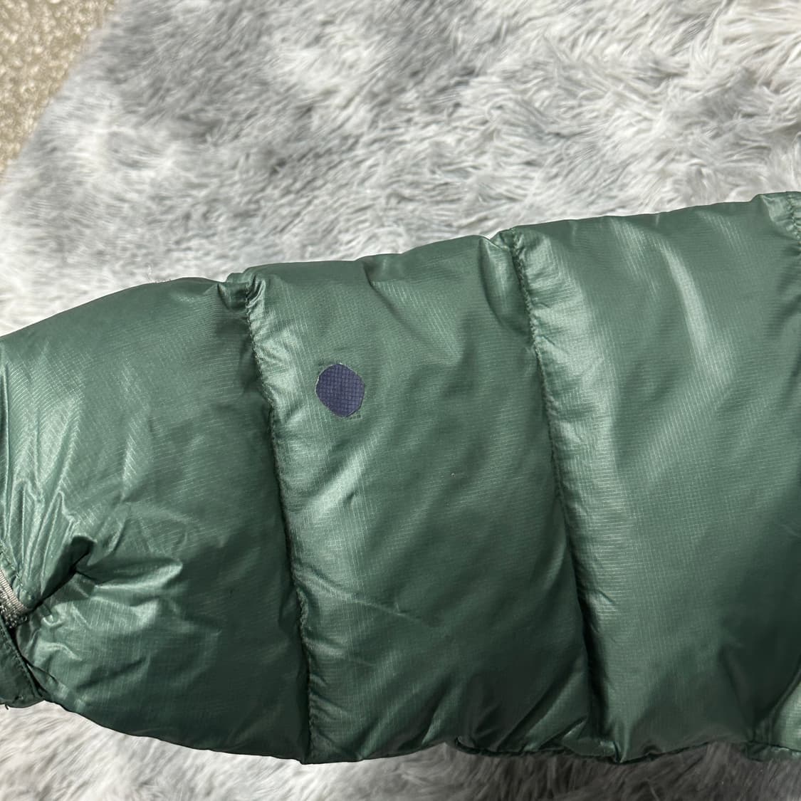 노스페이스 700 눕시 그린 숏패딩  상품이미지4
