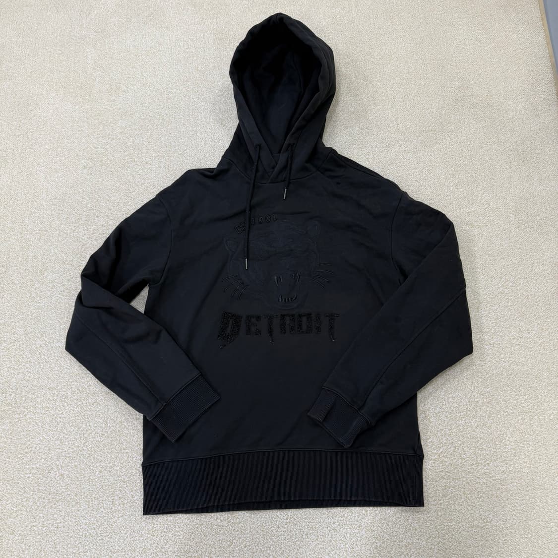 100 MLB 오버핏 타이거 후드티 0130T1 상품이미지1