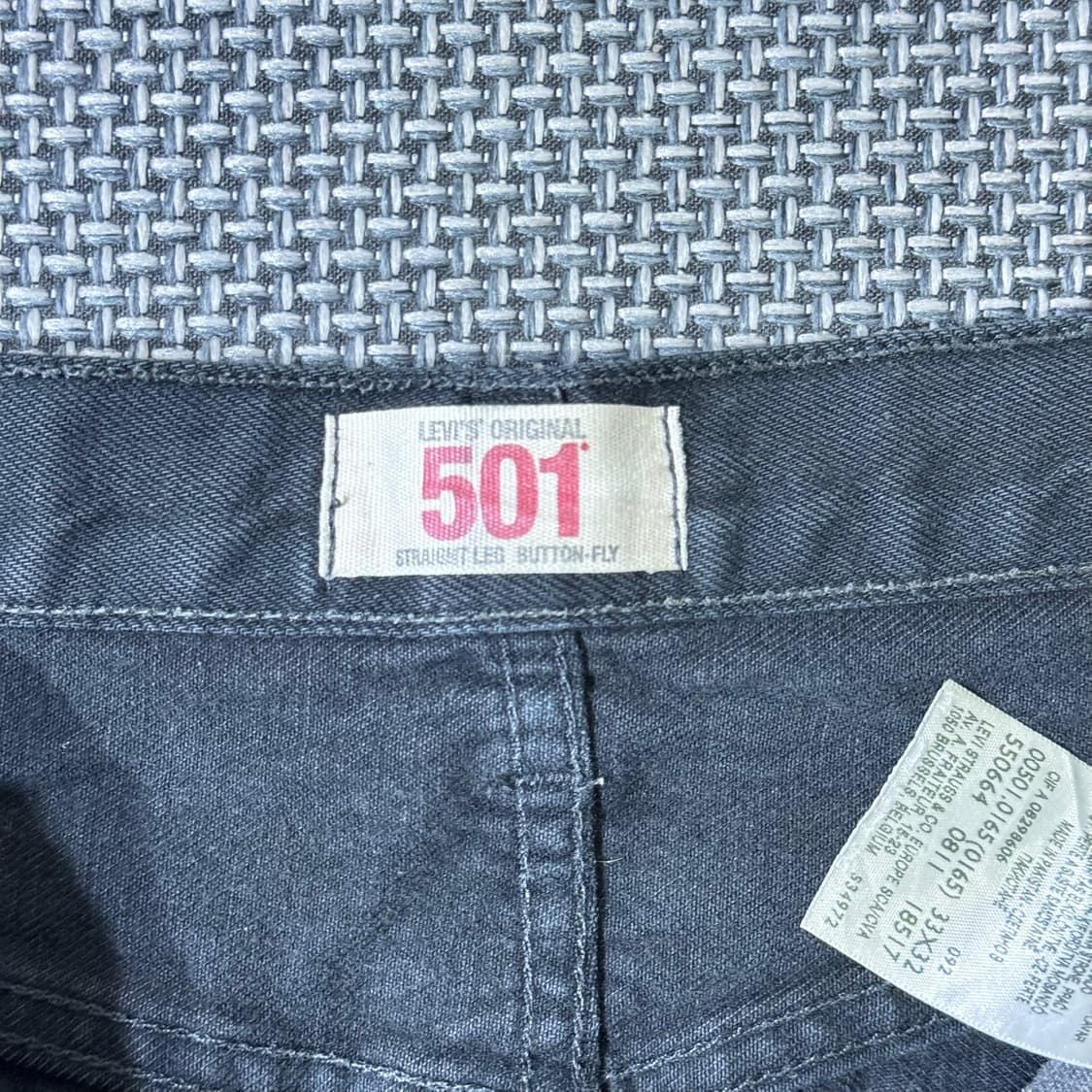 빈티지 리바이스 501 블랙  (33/kold_7974)  상품이미지4