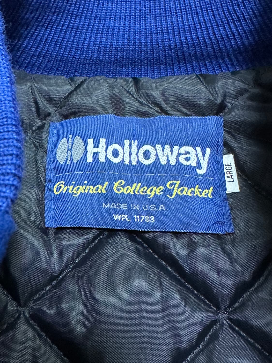 90s 할로웨이 Holloway 바시티 자켓 L(Made in USA) 상품이미지6