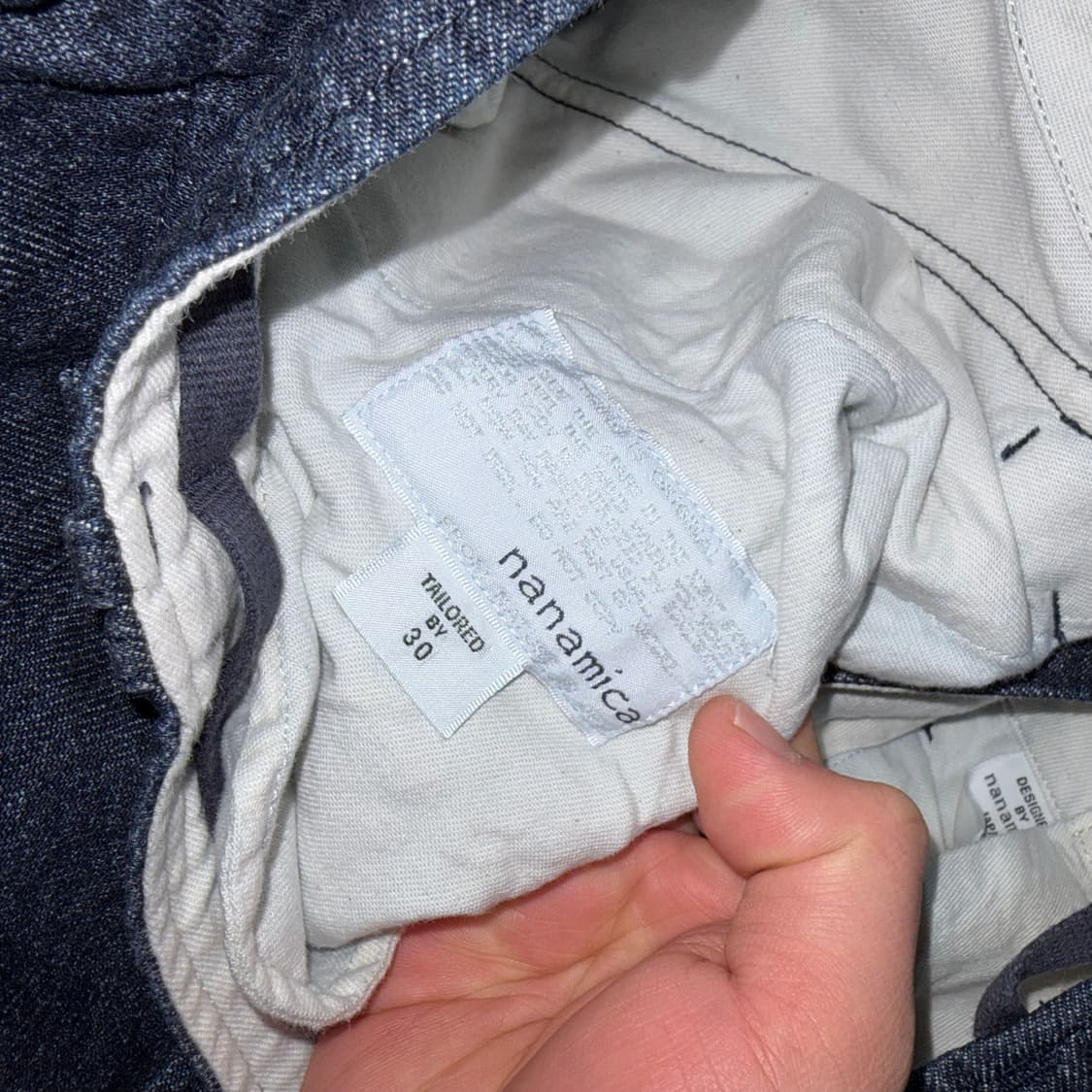 nanamica 나나미카 Denim Cargo Pants 상품이미지6