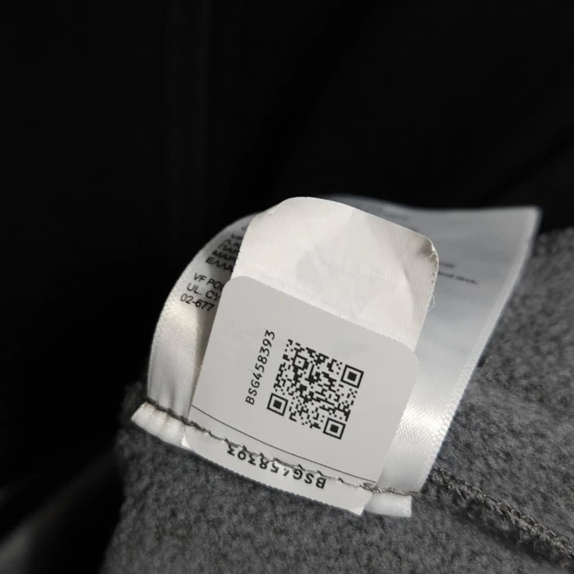 100 노스페이스 집업 후드 자켓 기능성 블랙그레이 상품이미지7