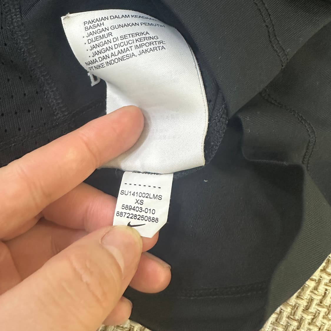 XS 나이키 드라이핏 기능성 반팔티 0415D 상품이미지3