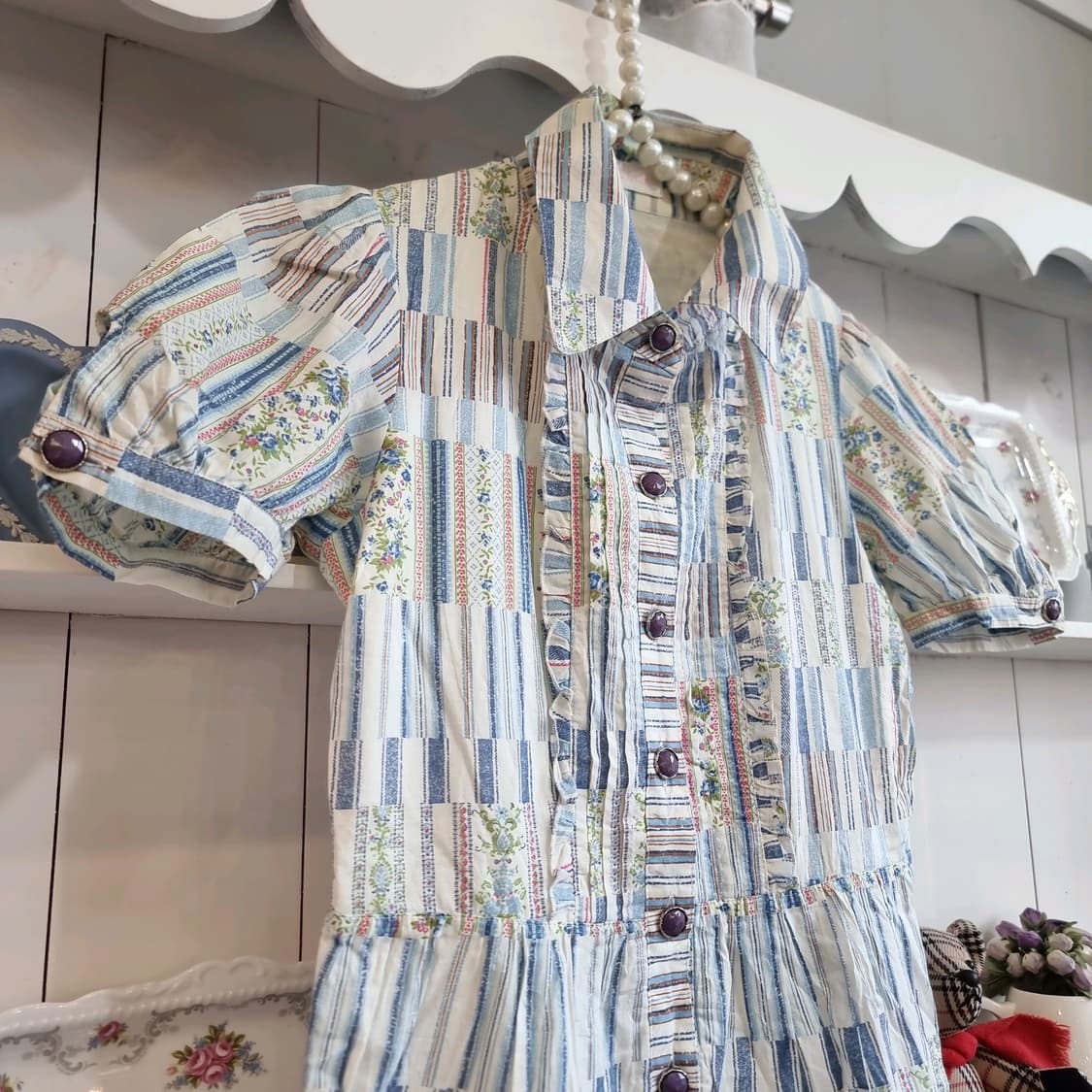 리즈리사(Liz Lisa) 패치워크  원피스 상품이미지4