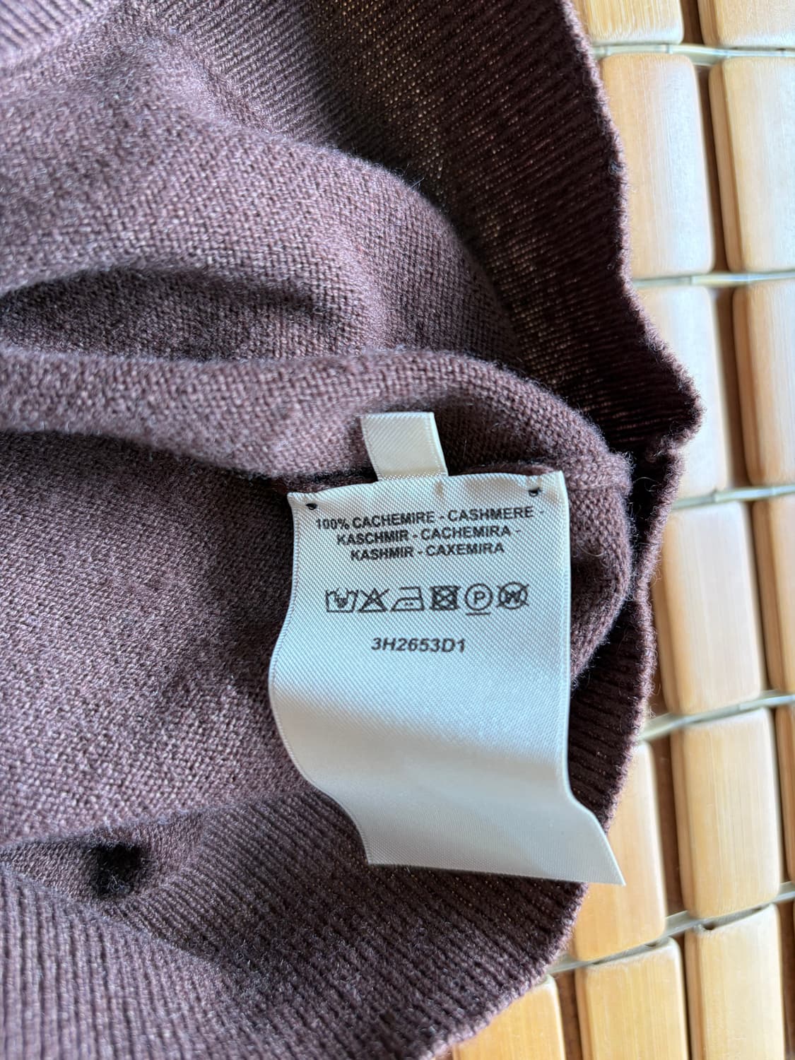 에르메스 캐시미어 풀오버 니트 상품이미지5