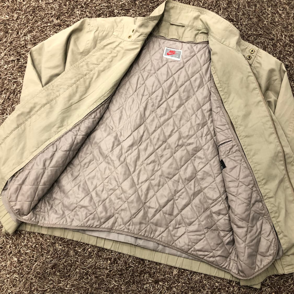 나이키 80s 한국나이키 바람막이 봄버 블루종 자켓 상품이미지4