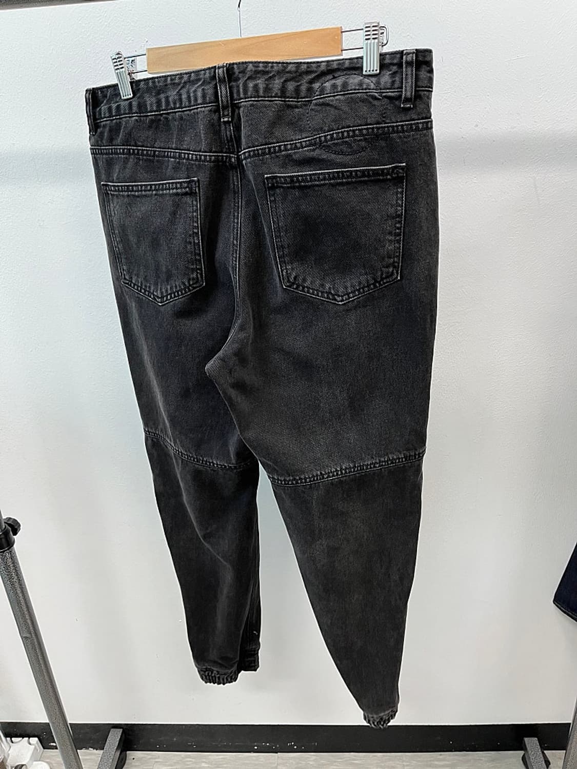 34) 준지 벨크로 흑청조거 상품이미지5