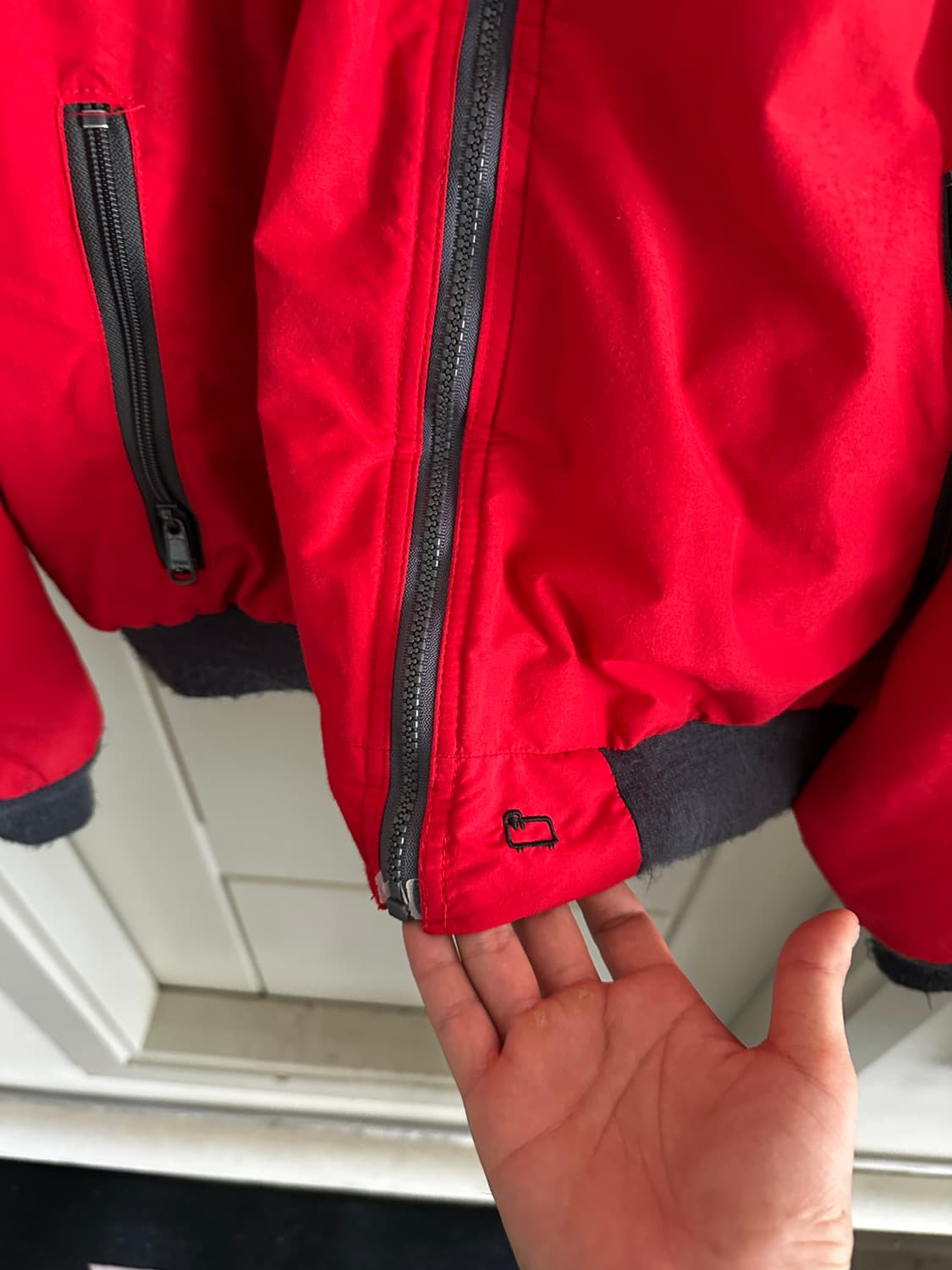 울리치 usa 빈티지 웜업 플리스 레드  상품이미지5