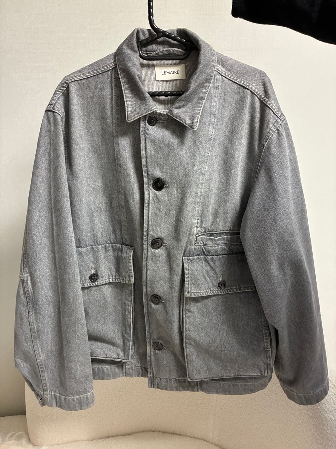 LEMAIRE 그레이 데님 재킷 상품이미지1