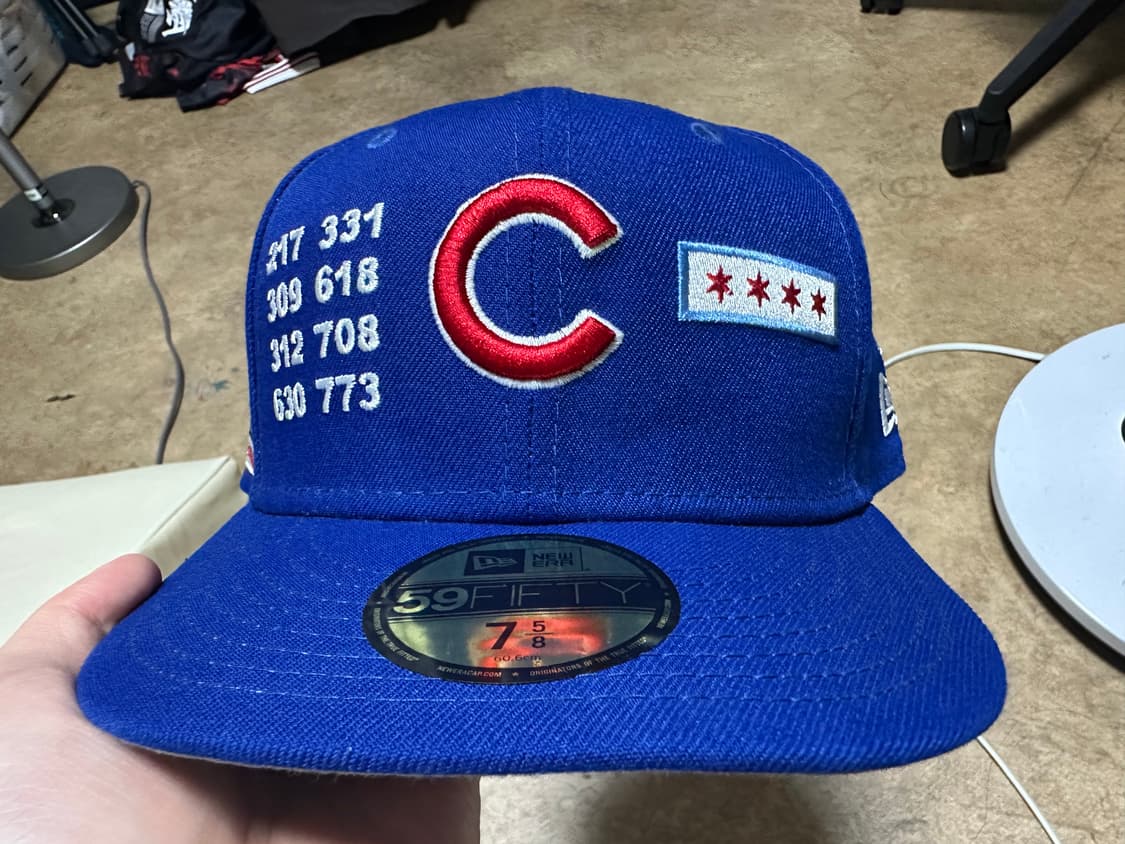 뉴에라 59FIFTY 7 5/8 시카고 컵스 커스텀 상품이미지1