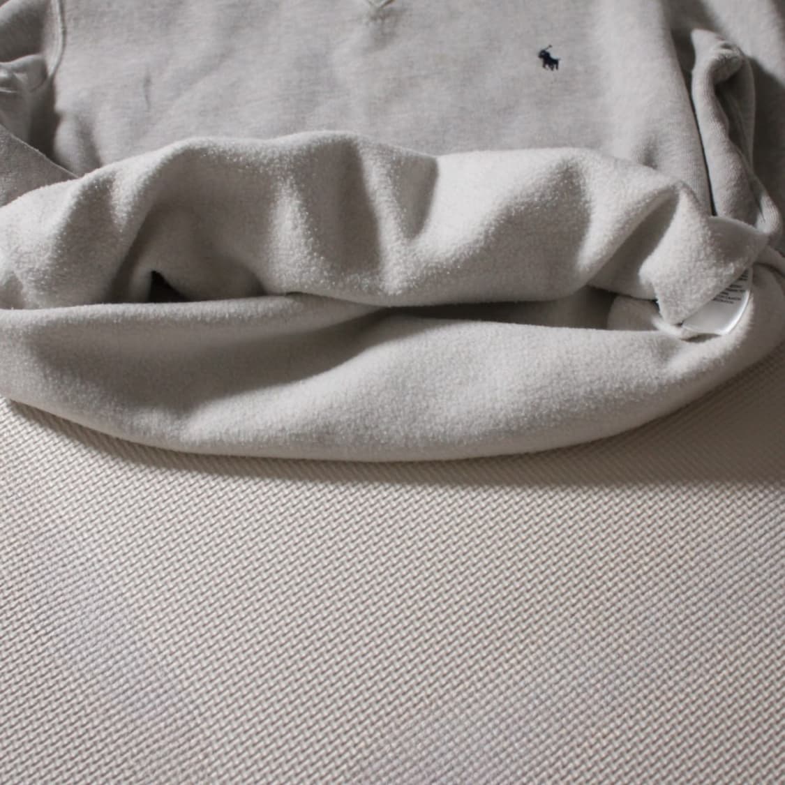 Polo 폴로 랄프로렌 기모 그레이 후드티 상품이미지4