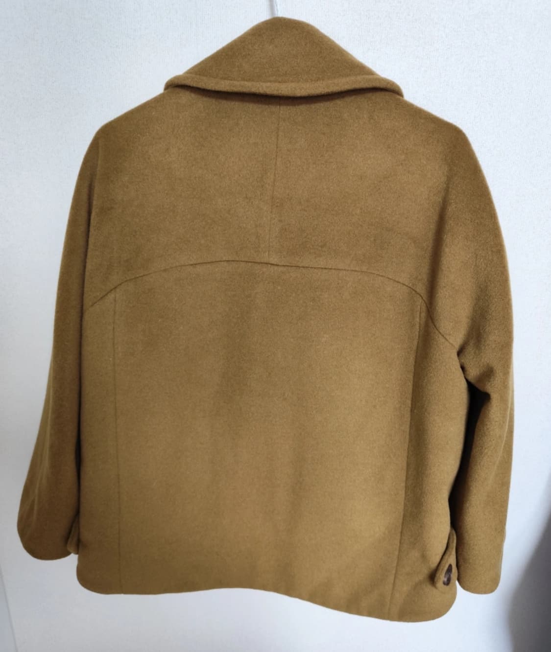 여성 앙고라 더블 코트 (자켓, 카멜, 55) 상품이미지2