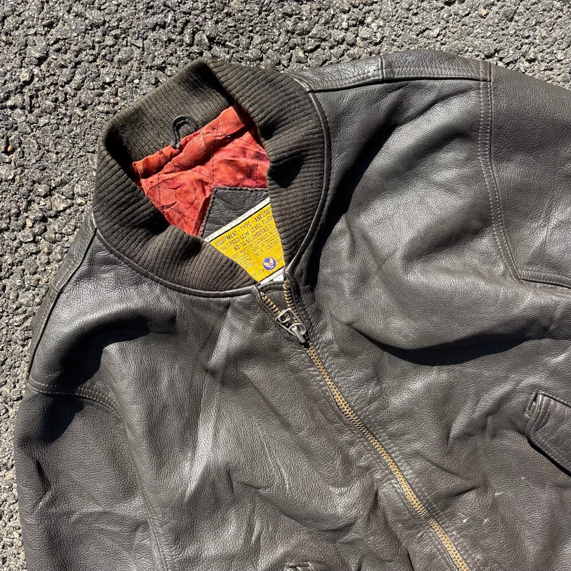 ANECDOTE G-2 레더 자켓 상품이미지4