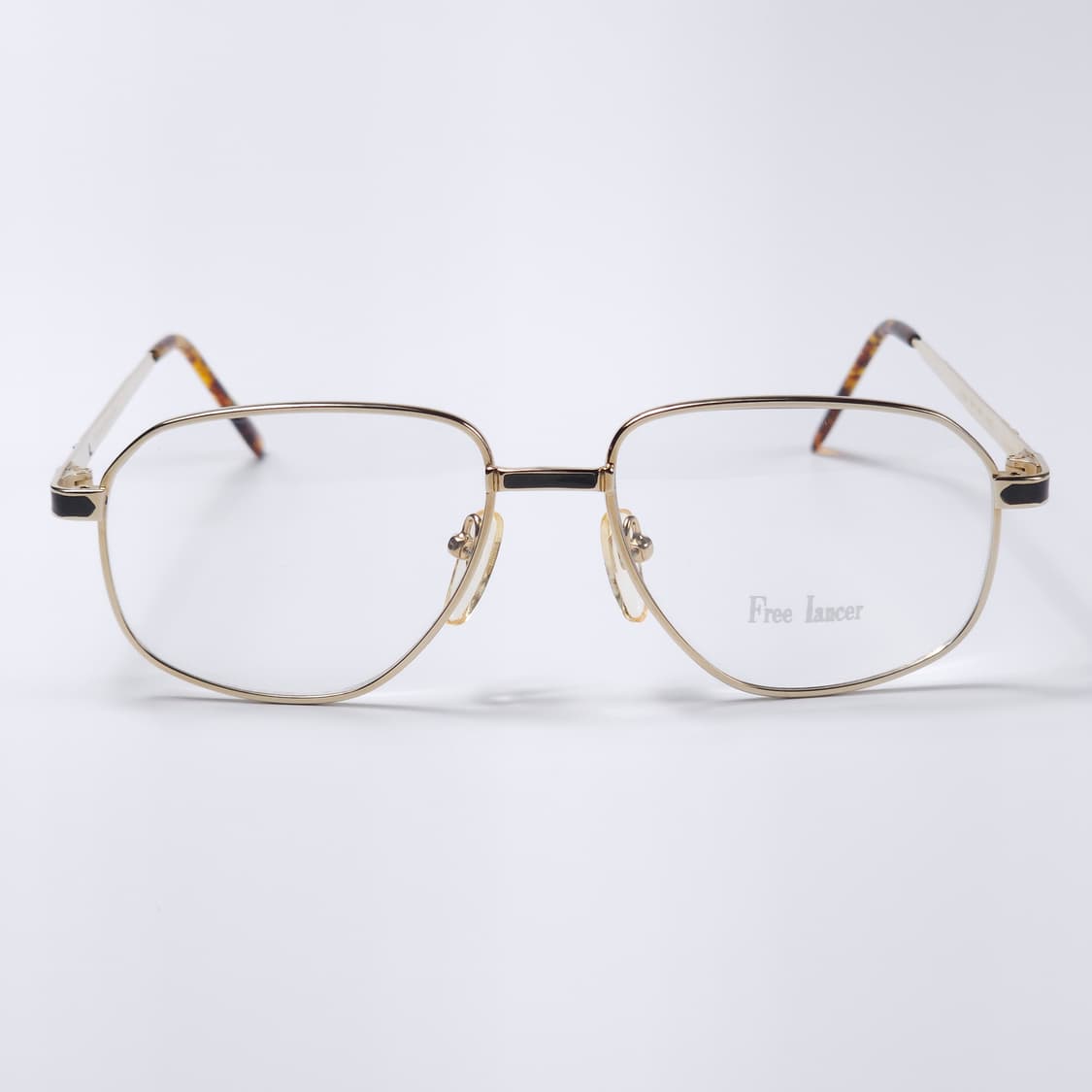 18K 도금 90년도 빈티지 금테 안경 상품이미지2