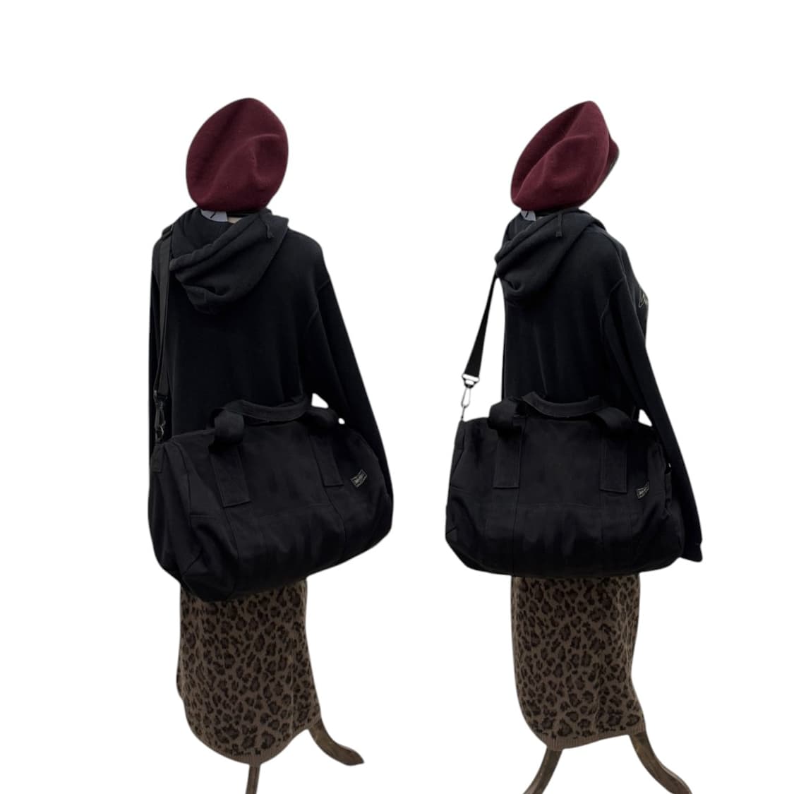 포터 탱고 2way 보스턴백 블랙 상품이미지10