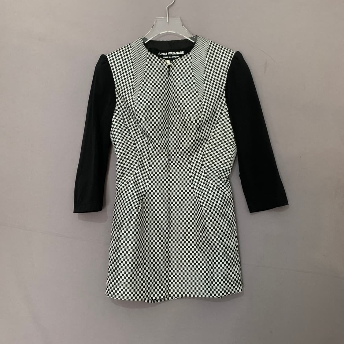 S 준야와타나베 꼼데가르송 00 아카이브 체크 원피스 상품이미지2