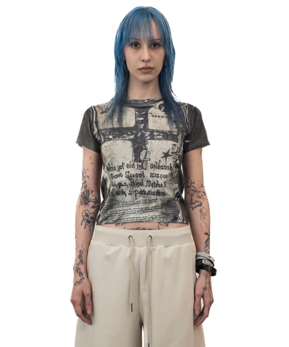 도그마엑스 반팔 카키 상품이미지3