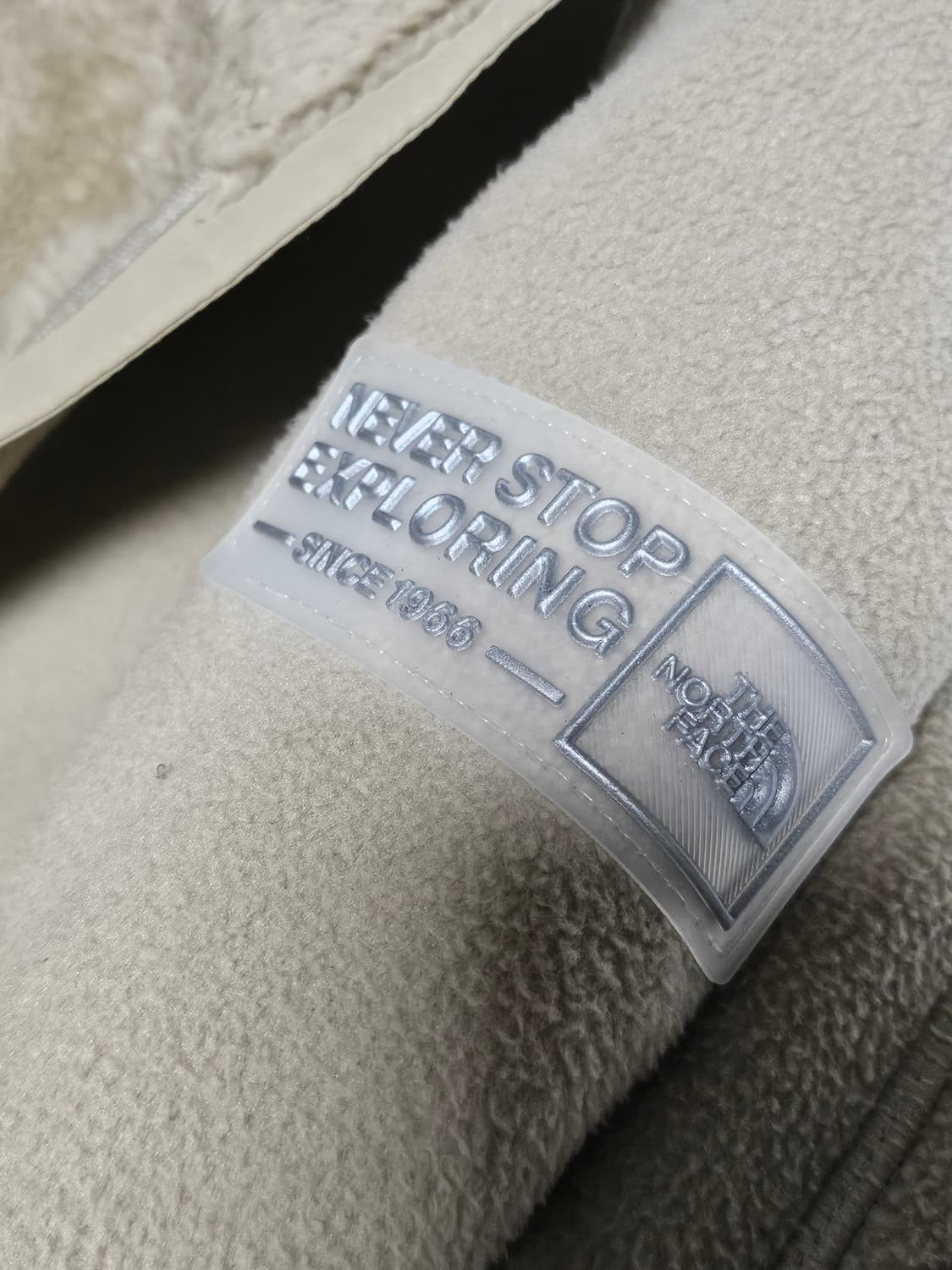 노스페이스 집업 플리스 베이지 L(100) 상품이미지4