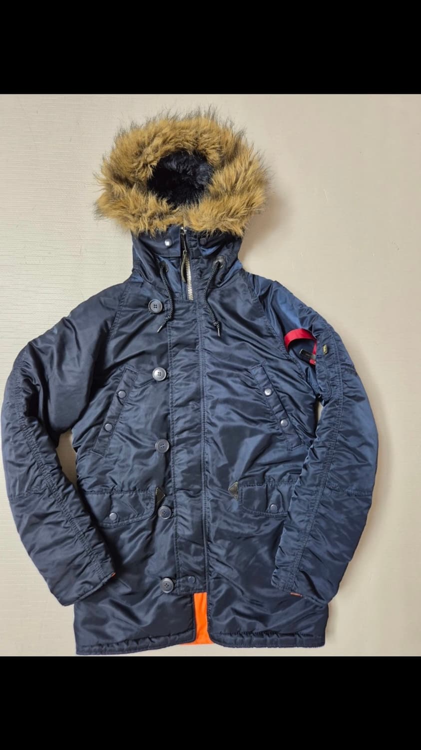 알파인더스트리 N-3B 네이비 xs 상품이미지1