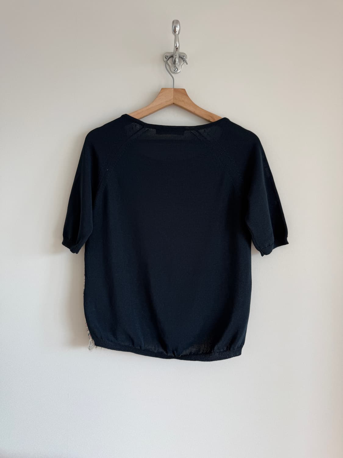 막스마라 스튜디오(MaxMara) 코튼 반팔 니트 상품이미지4