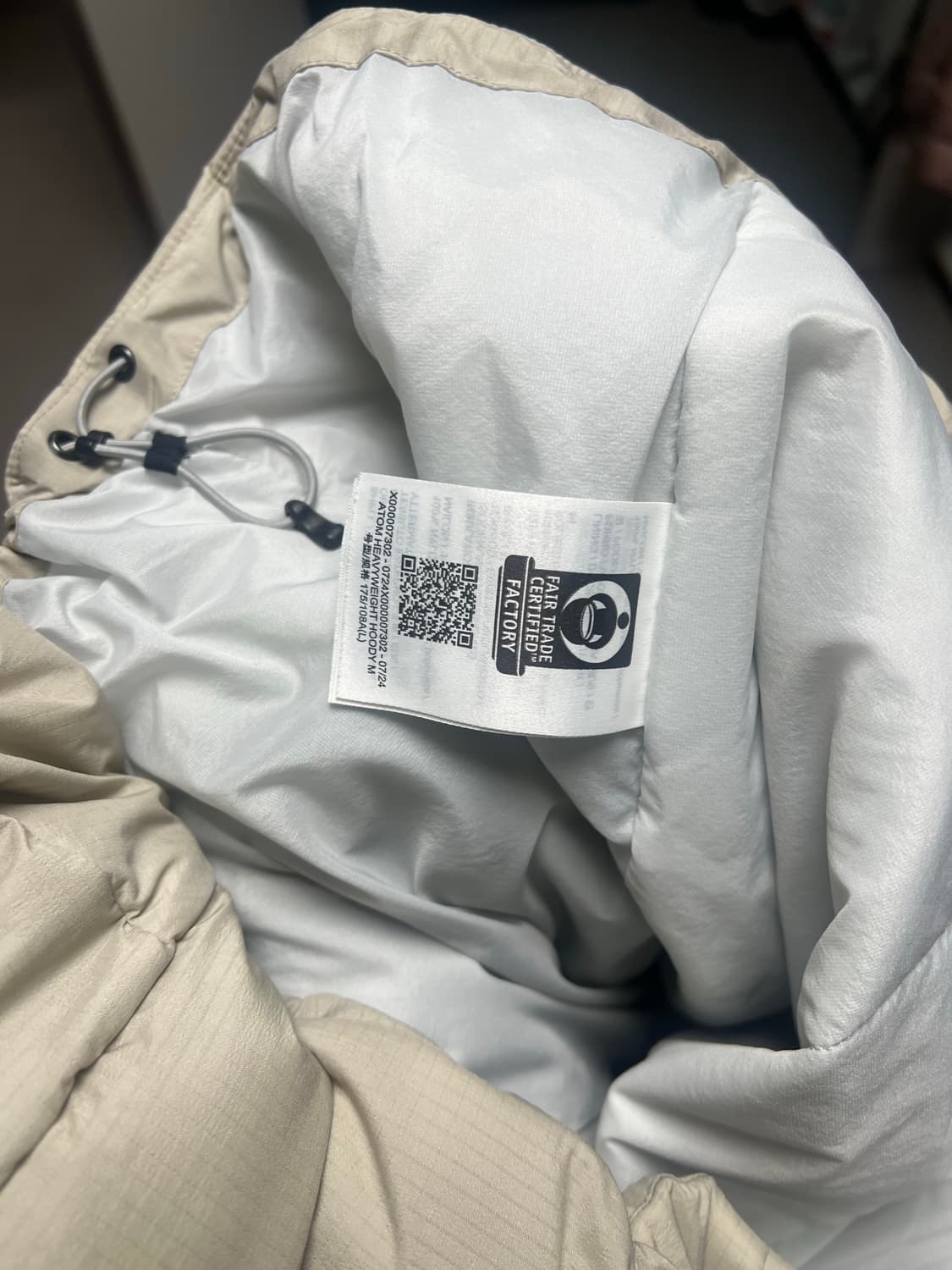 아크테릭스 아톰 헤비웨이트 후디 룬 L 상품이미지5