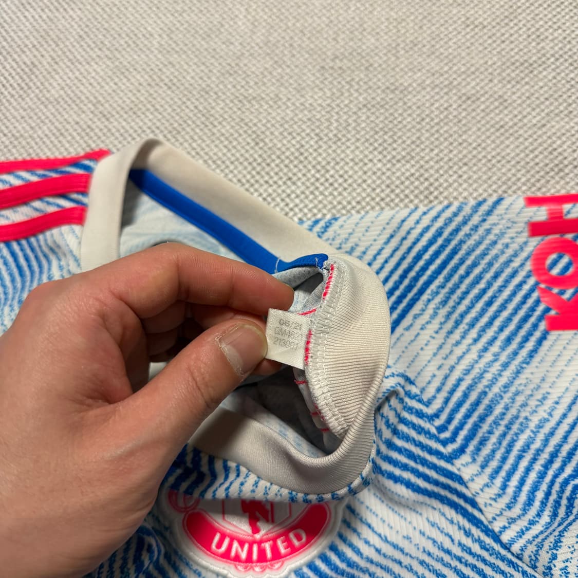 아디다스 맨체스터 유나이티드 노마킹 유니폼 상품이미지3