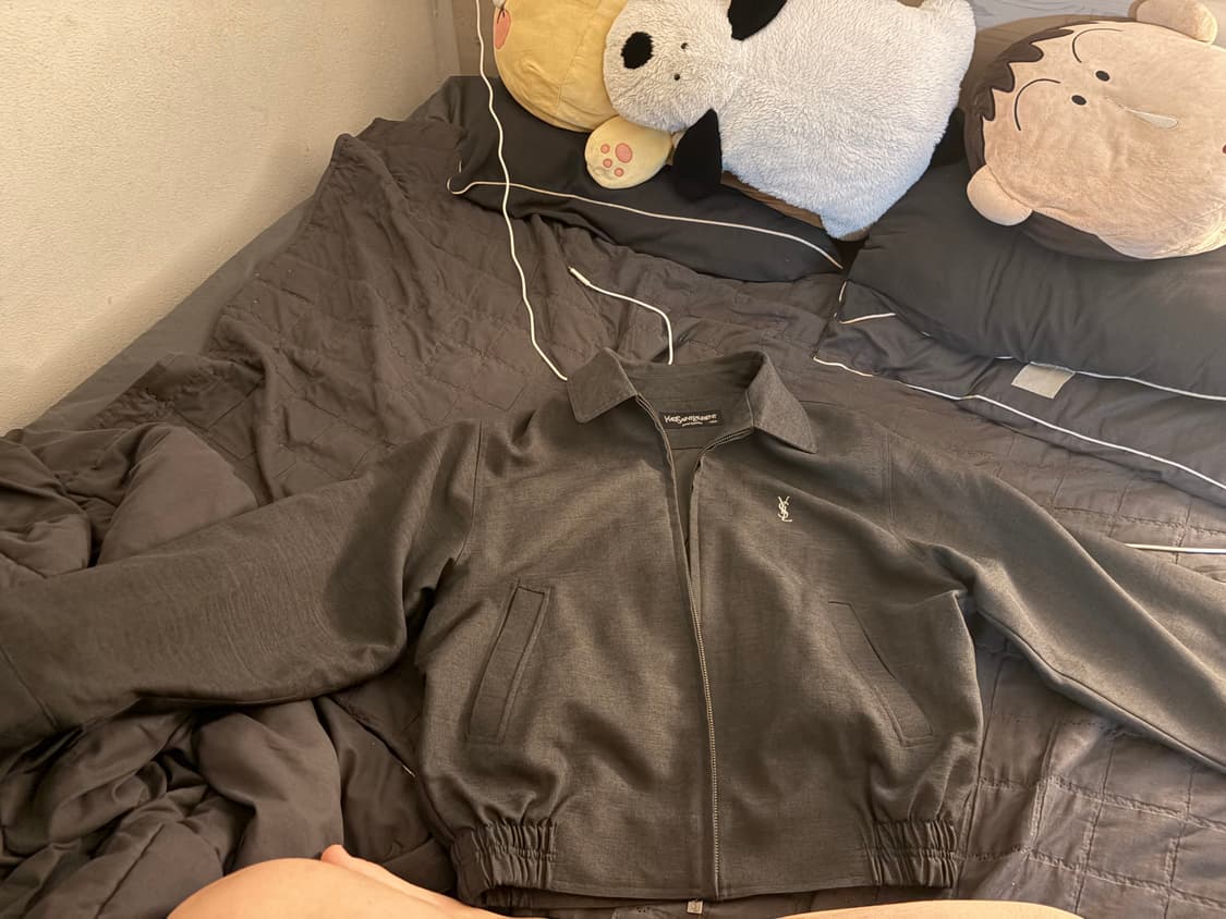 입생로랑 빈티지 블루종 자켓 상품이미지2
