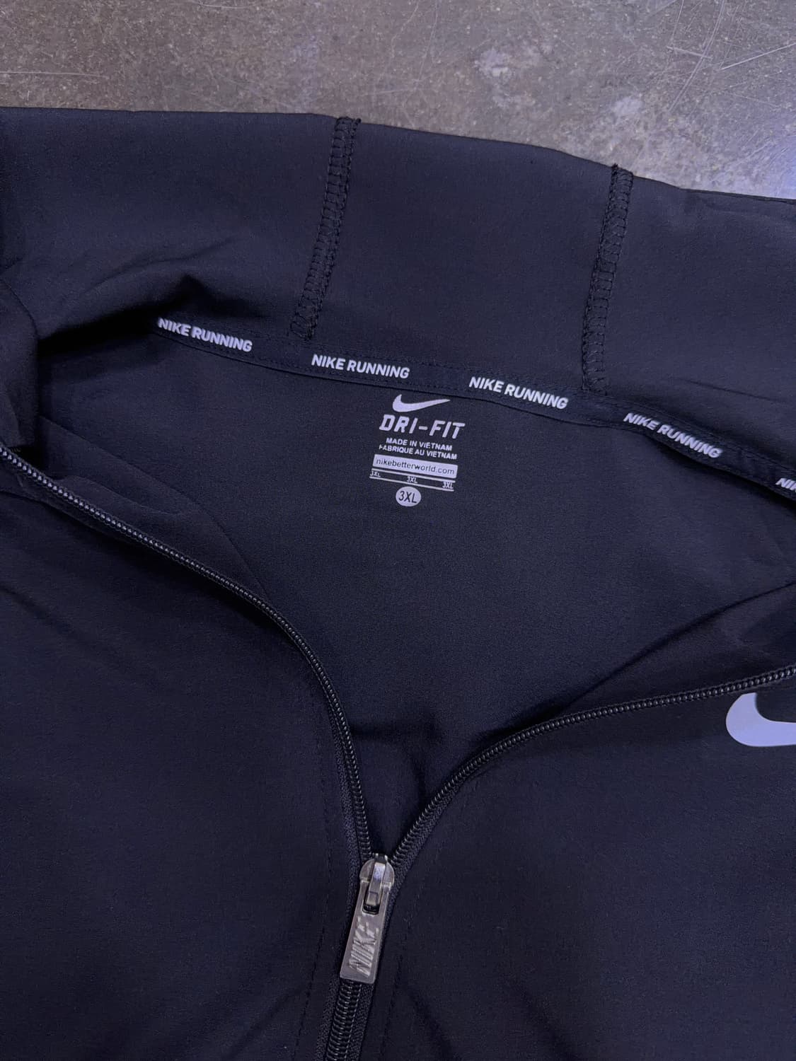 나이키 프로 드라이핏 경량 후드 기능성 점퍼 블랙 3XL 상품이미지6