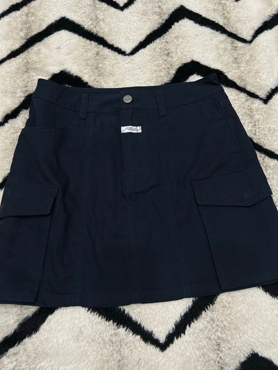 [S]마리떼프랑소와저버 카고 미니 스커트/짙은네이비 상품이미지3