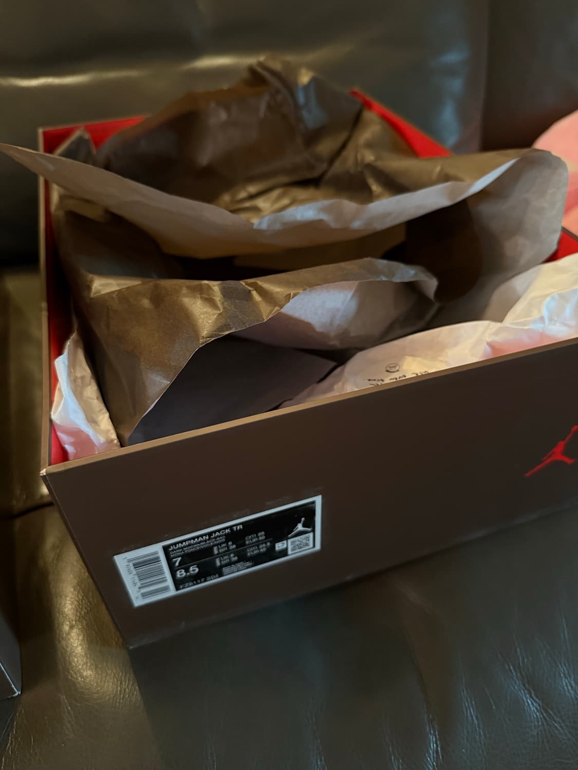 새상품) 나이키 조던 스캇 점프맨 잭 다크모카 250  상품이미지5
