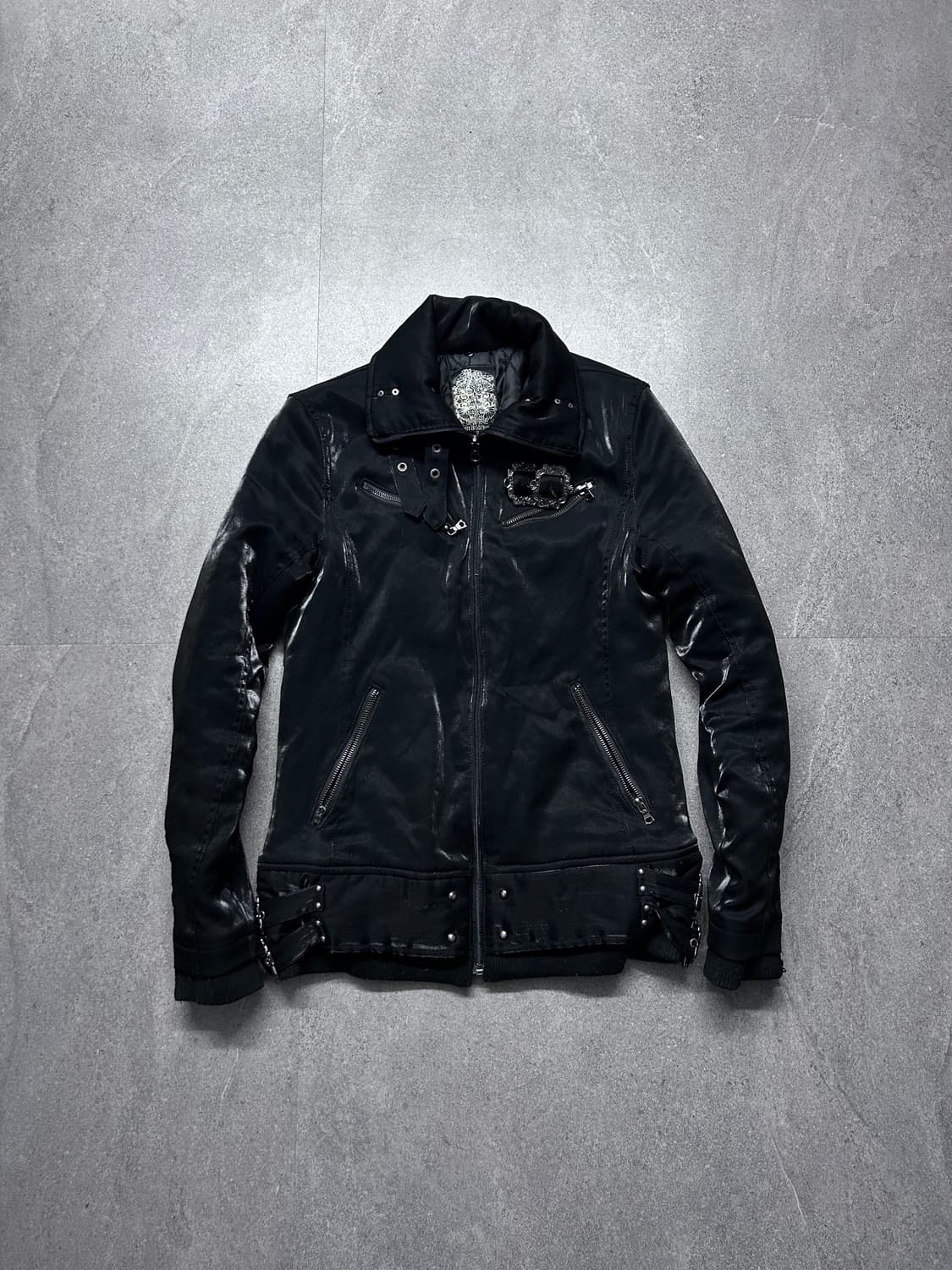 Midas 미다스 글로시 멀티 버클 자켓 상품이미지1