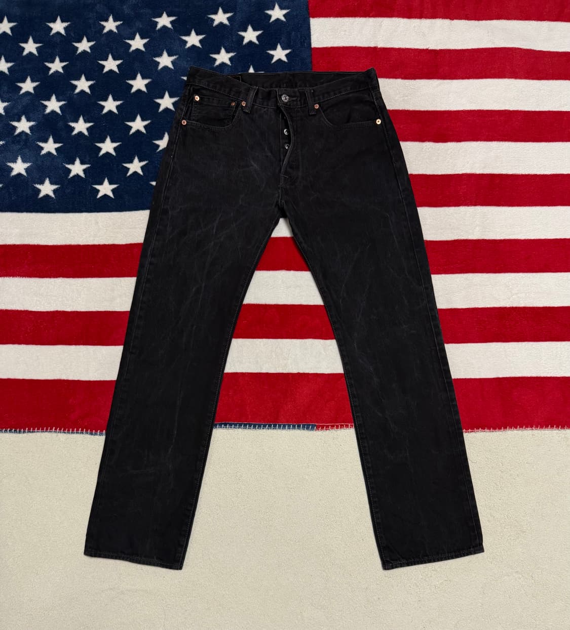 리바이스501블랙진 Levis501 blacak jeans 리바이스빈티지 상품이미지5